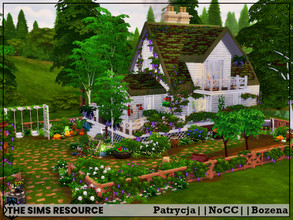 Sims 4 — Patrycja by Bozena — The house is located in the Windenburg Lot: 30 x 20 Value: $ 47 876 Lot type: Residential