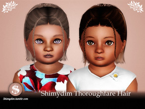 Sims 3 — Thoroughfare Hairstyle - Toddler by Shimydimsims — Hi! I hope you will like this hair! It's a medium hairstyle