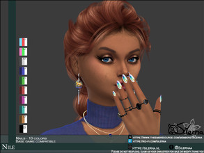 Sims 4 — Nile by Silerna — - Basegame compatible - New mesh - all lods - 10 different colors - Please do not reupload,