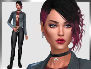 Sims 4 — Eliana Rossetti by DarkWave14 — Download all CC's listed in the Required Tab to have the sim like in the