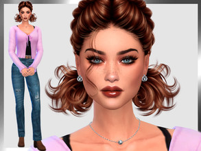 Sims 4 — Jodie Altman by DarkWave14 — Download all CC's listed in the Required Tab to have the sim like in the pictures.