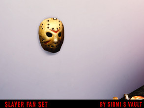 Sims 4 — Slayers fan  mask by siomisvault — His mask now I really dare you to have this in your room and sleep! Hope you