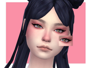 Sims 4 — Meredith Eyeliner by Sagittariah — base game compatible 1 swatches properly tagged enabled for all occults
