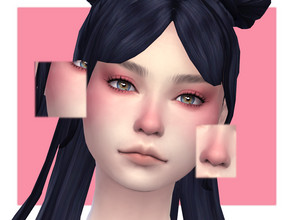 Sims 4 — Meredith Blush by Sagittariah — base game compatible 5 swatches properly tagged enabled for all occults (except