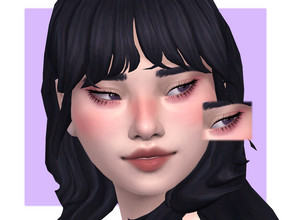 Sims 4 — Rosehip Eyeshadow by Sagittariah — base game compatible 5 swatches properly tagged enabled for all occults