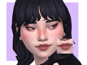 Sims 4 — Rosehip Lipstick by Sagittariah — base game compatible 5 swatches properly tagged enabled for all occults