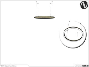Sims 3 — Squid Ceiling Lamp Circle Short by ArtVitalex — Lighting Collection | All rights reserved | Belong to 2022