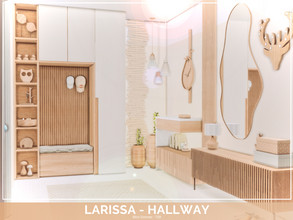 Sims 4 — Larissa Hallway - TSR only CC by Mini_Simmer — Room type: Miscellaneous Size: 4x3 Price: $5,734 Wall Height: