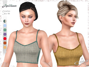 Sims 4 — Creation No: 98 by Asilkan — New Mesh 8 colours All Maps HQ compatible