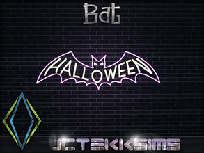 Sims 4 — Halloween 2022 Bat by JCTekkSims — Created by JCTekkSims. Get to Work Required. Have a safe and Happy Halloween!