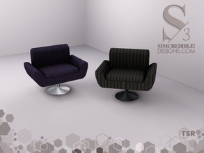 Sims 3 — Film Noir Chair by SIMcredible! — SIMcredibledesigns.com