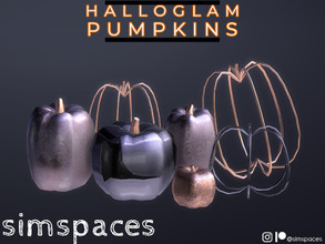 Sims 4 — HalloGlam - Pumpkins by simspaces — Part of the HalloGlam set: I'd like to see the neighborhood hooligans smash