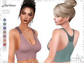 Sims 4 — Creation No: 101 by Asilkan — New Mesh 8 colours All Maps HQ compatible