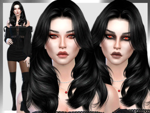 Sims 4 — Selene Ventrue by DarkWave14 — Download all CC's listed in the Required Tab to have the sim like in the