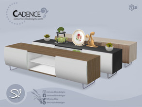 Sims 4 — Cadence sideboard by SIMcredible! — by SIMcredibledesigns.com available exclusively at TSR 6 colors variations