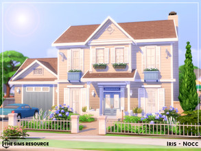 Sims 4 — Iris - Nocc by sharon337 — Iris is a 3 Bedroom 3 Bathroom Detached House. Perfect for a family of 4. It's built