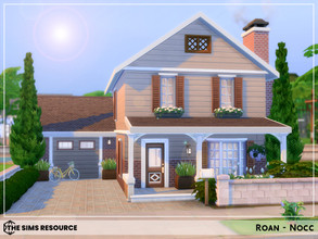 Sims 4 — Roan - Nocc by sharon337 — Roan is a Detached Family Home perfect for a family of 3. It's built on a 20 x 15 lot