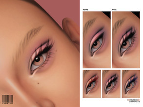 Sims 4 — 2D Eyelashes | N04 by cosimetic — - Female - 10 Swatches. - 10 Custom thumbnail. - You can find it in the makeup