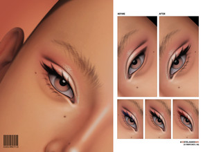 Sims 4 — 2D Eyelashes | N05 by cosimetic — - Female - 10 Swatches. - 10 Custom thumbnail. - You can find it in the makeup