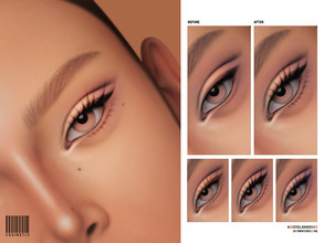 Sims 4 — 2D Eyelashes | N03 by cosimetic — - Female - 10 Swatches. - 10 Custom thumbnail. - You can find it in the makeup
