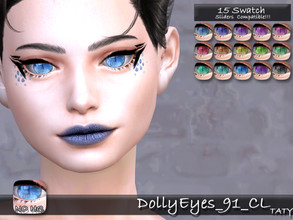 Sims 4 — DollyEyes_91_CL by tatygagg — New Fantasy Eyes for your sims. - Female, Male - Human, Alien - Toddler to Elder -