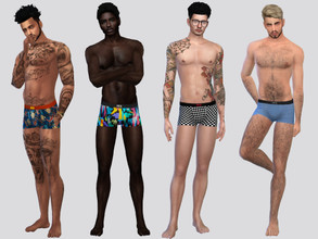 Sims 4 — Mens Underwear by McLayneSims — TSR EXCLUSIVE 8 Swatches MESH by Me NO RECOLORING Please don't upload my works
