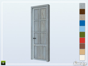 Sims 4 — Kafenes Door Privat 1x1 by Mutske — Part of the construtionset Kafenes. Made by Mutske@TSR.