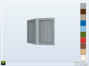 Sims 4 — Kafenes Shutter Privat Closed by Mutske — Part of the construtionset Kafenes. Made by Mutske@TSR.