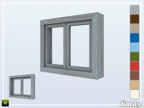 Sims 4 — Kafenes Window Privat 1x1 by Mutske — Part of the construtionset Kafenes. Made by Mutske@TSR.