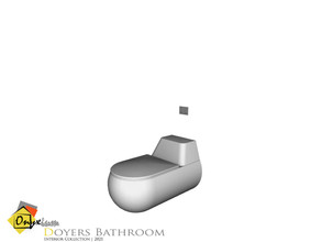 Sims 3 — Doyers Toilet With Closed Lid by Onyxium — Onyxium@TSR Design Workshop Bathroom Collection | Belong To The 2022