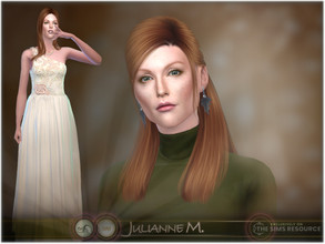 Sims 4 — SIM Julianne Moore (inspiration) by BAkalia — Hello :) I really like American actress Julianne Moore. Here is my