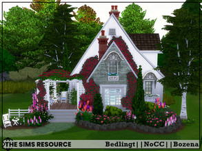Sims 4 — Bedlingt by Bozena — The house is located in the Brindleton Bay . Unfurnished Lot: 20 x 20 Value: $ 26 137 Lot