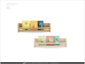 Sims 4 — Jytte kidsroom - bookshelf by Severinka_ — Bookshelf From the set 'Jytte kidsroom furniture' Build / Buy