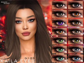 Sims 4 — Kaila Eyes N123 by MagicHand — Shining eyes for males and females in 16 swatches - HQ Compatible. Preview - CAS