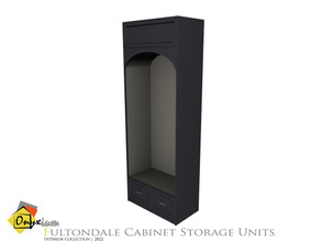 Sims 3 — Fultondale Arch Cabinet With Two Drawer by Onyxium — Onyxium@TSR Design Workshop Cabinet Collection | Belong To