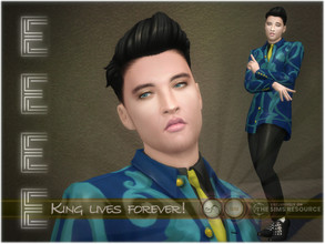 Sims 4 — SIM inspired by Elvis Presley by BAkalia — Hello :) Elvis Presley lives forever!!! Here is my version of the sim