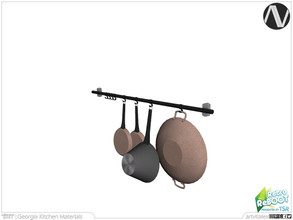Sims 3 — Retro ReBOOT | Georgia Hanger With Cooking Utensils by ArtVitalex — Kitchen Collection | All rights reserved |