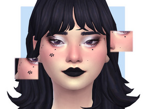 Sims 4 — Dead Nature Birthmarks by Sagittariah — base game compatible 1 swatch properly tagged enabled for all occults