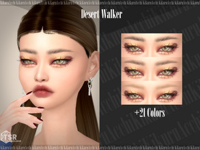 Sims 4 — Desert Walker Eyebrows by Kikuruacchi — - It is suitable for Female and Male. ( Teen to Elder ) - 24 swatches -