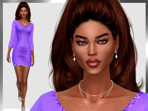 Sims 4 — Viviana Gutierrez by DarkWave14 — Download all CC's listed in the Required Tab to have the sim like in the