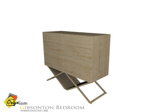 Sims 3 — Gibsonton Chest Of Drawers by Onyxium — Onyxium@TSR Design Workshop Bedroom Collection | Belong To The 2022 Year