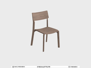 Sims 4 — Millennial - Desk chair by Syboubou — This is a simple desk chair.
