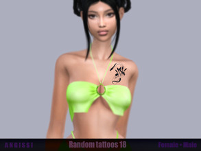 Sims 4 — Random tattoos 18 by ANGISSI — *PREVIEWS MADE USING HQ MOD *HQ compatible *FEMALE+MALE *Works with all skins