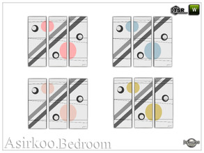 Sims 4 — Asirkoo bedroom wall paintings by jomsims — Asirkoo bedroom wall paintings