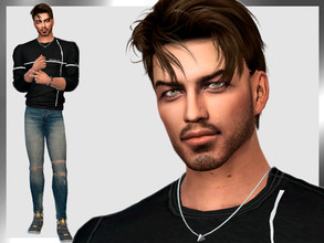 Sims 4 — Mattia Ferri by DarkWave14 — Download all CC's listed in the Required Tab to have the sim like in the pictures.