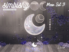 Sims 4 — Moon Set 3 - Decor by simbishy — A mystical set of miscellaneous decor in honour of the beautiful moon.