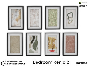 Sims 4 — kardofe_Bedroom Kenia_Pictures by kardofe — Wall picture in eight different options