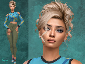 Sims 4 — Mariette Mancher by _TRASRAS — Hello, I'm Mariette, help me find true love! Go to Required tab to upload