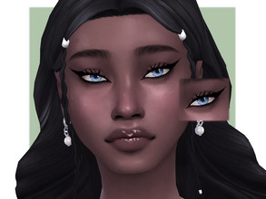 Sims 4 — Medusa Eyeliner by Sagittariah — base game compatible 1 swatch properly tagged enabled for all occults (except
