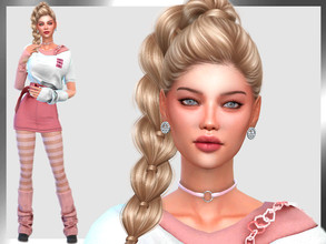 Sims 4 — Michelle Vidal by DarkWave14 — Download all CC's listed in the Required Tab to have the sim like in the